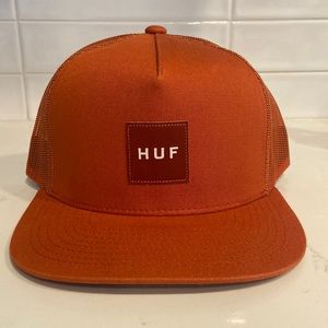 Orange Huf SnapBack hat